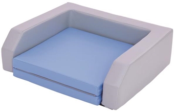 Image de Matelas pliant Nino, bleu